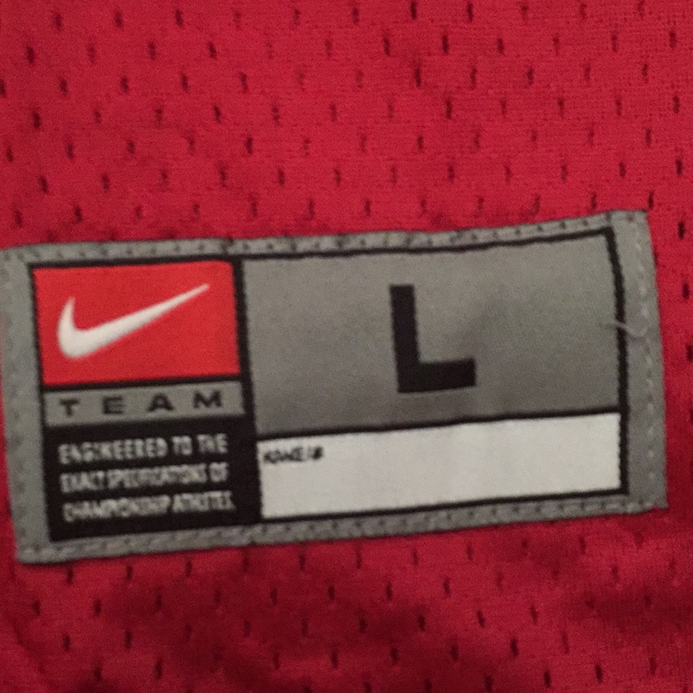 Nike red jersey - Picture 4 of 4